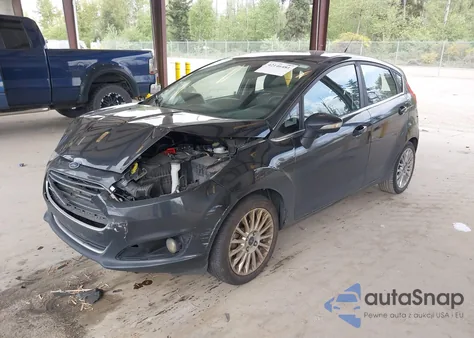 2014 Ford Fiesta Titanium from USA, damaged, VIN 3FADP4FJ4EM228291